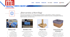 Desktop Screenshot of montbag.com